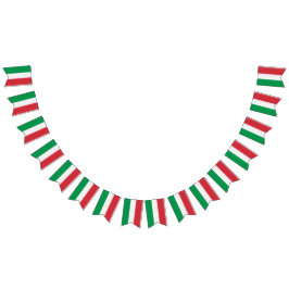 Bandera italiana, bandera del fiesta con la