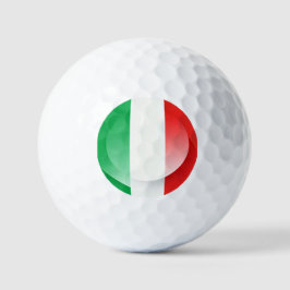 Bandera Italiana Bolas de Golf - Paquete Deportivo