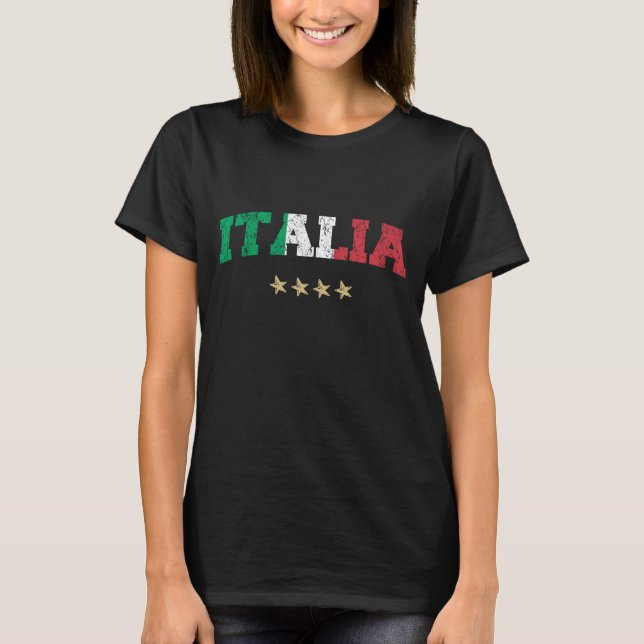 Bandera italiana de hincha de fútbol de camiseta d (Anverso)