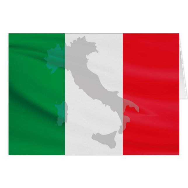 bandera italiana e Italia (Anverso (Horizontal))