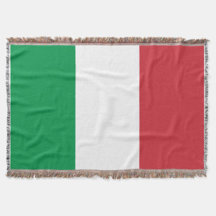 Bandera italiana tejida con manta de tiro   Tricol