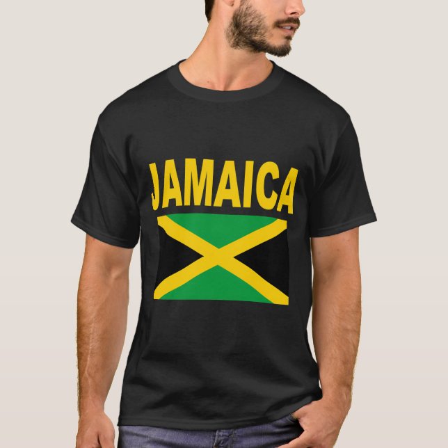Bandera Jamaica Banderas de Jamaica Viajan top (Anverso)