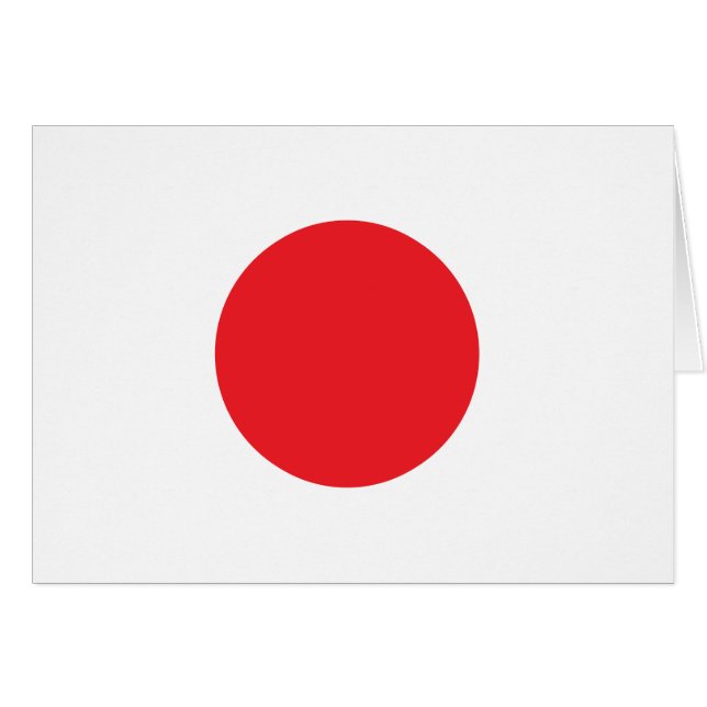 Bandera japonesa (Anverso (Horizontal))