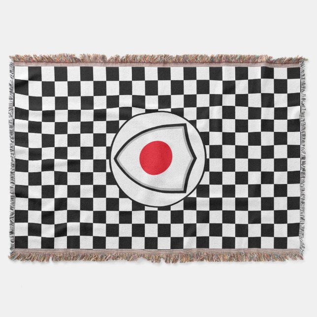 Bandera japonesa arroja manta (Anverso)