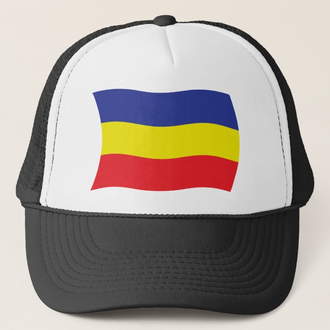 Bandera Khmer Kampuchea Krom Sombrero (Anverso)