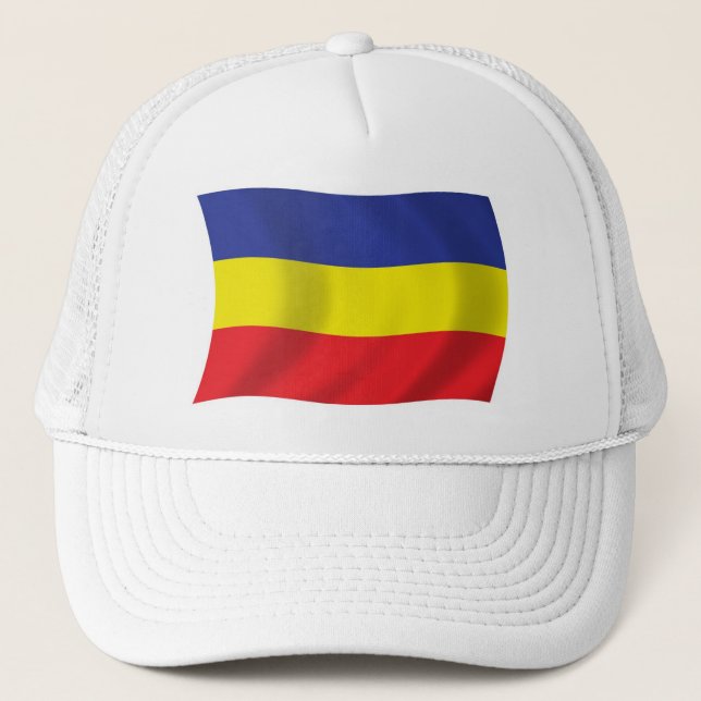 Bandera Khmer Kampuchea Krom Sombrero (Anverso)