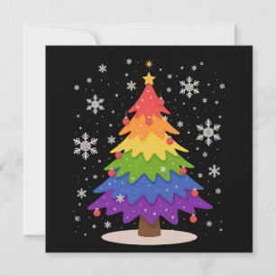 Bandera LGBT Árbol de Navidad Feliz Navidad Orgull