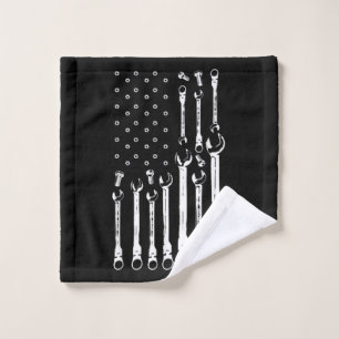 Bandera Mecánica Mecánica Americana Bandera Patrió