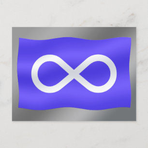 Bandera Metis Postales Tarjetas de las Primeras Na