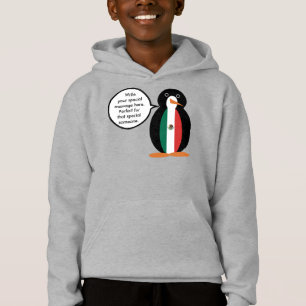 Bandera Mexicana Ms. Penguin Hablando para Chicos