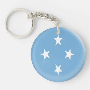 Bandera micronesia de Micronesia del llavero