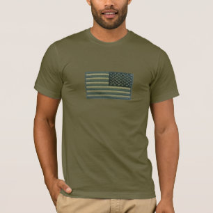Bandera militar de EEUU camiseta