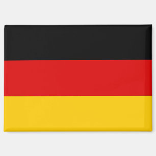 Bandera nacional de Alemania Rectángulo imán