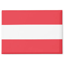 Bandera nacional de Austria Rectangle imán