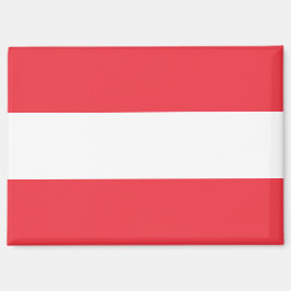 Bandera nacional de Austria Rectangle imán