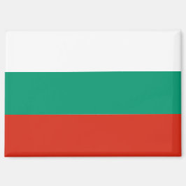Bandera nacional de Bulgaria Rectángulo imán