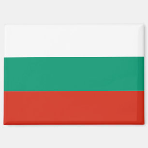Bandera nacional de Bulgaria Rectángulo imán
