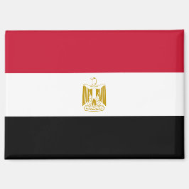 Bandera nacional de Egipto Rectángulo imán