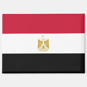 Bandera nacional de Egipto Rectángulo imán