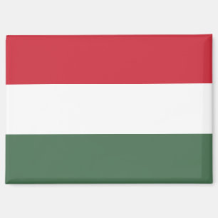 Bandera nacional de Hungría Rectángulo imán