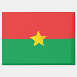 Bandera nacional del imán del Rectángulo de Burkin