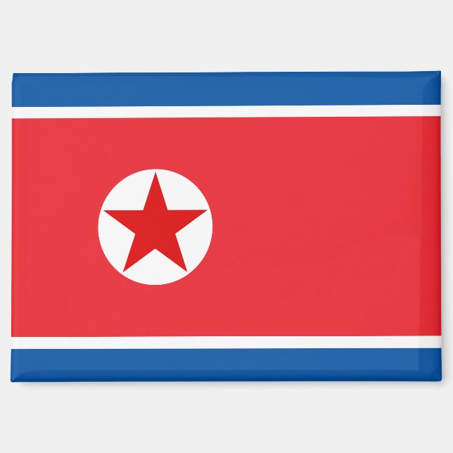 Bandera nacional del imán del Rectángulo de la RPD (Anverso)