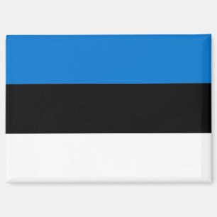 Bandera nacional del imán Rectángulo de Estonia