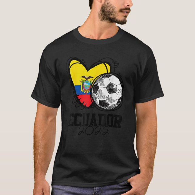 Bandera Nacional Ecuatoriana Jersey Fútbol Ecuator (Anverso)