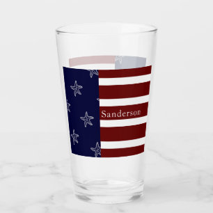 Bandera Náutica Americana Red White Blue Starfish: