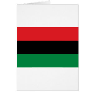 Bandera negra y verde roja