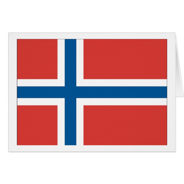 Bandera noruega (Anverso (Horizontal))