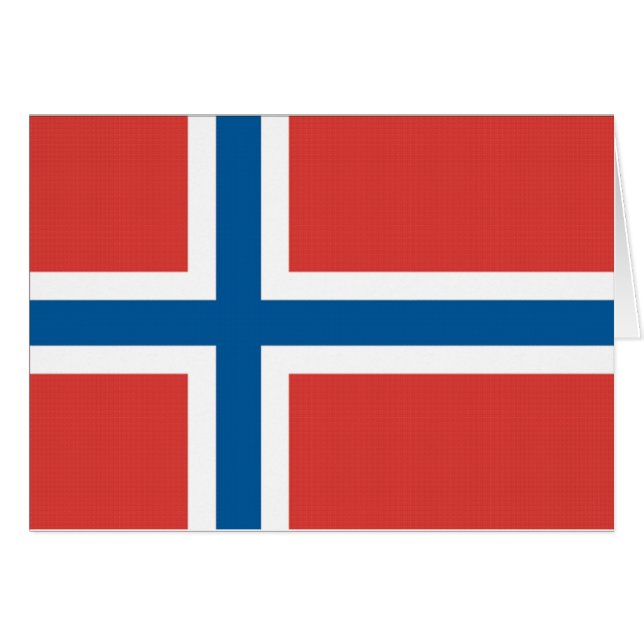 Bandera noruega (Anverso (Horizontal))
