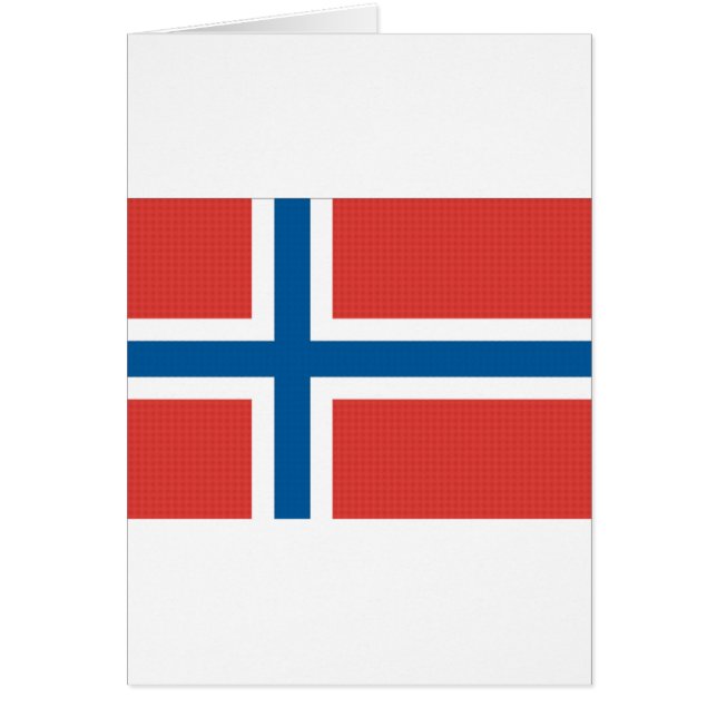 Bandera noruega (Frente)
