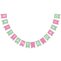 Bandera nupcial de la ducha de Bretaña y de David