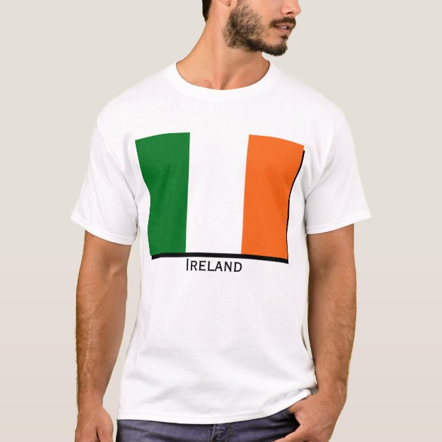 Bandera o camiseta de Irlanda (Anverso)