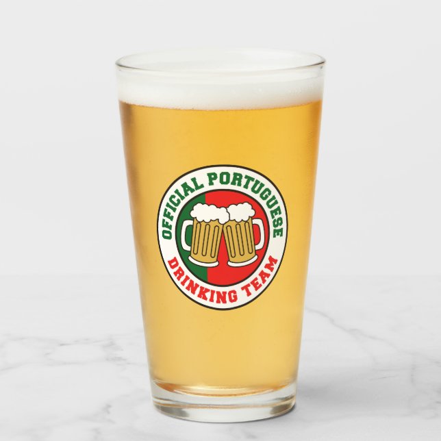 Bandera oficial del equipo de bebidas portugués Po (Anverso (lleno))