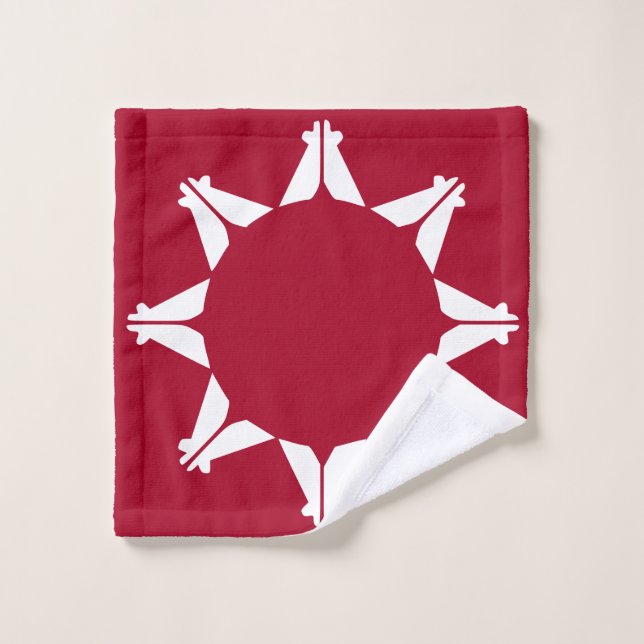 Bandera Oglala Lakota Sioux (Toallita)