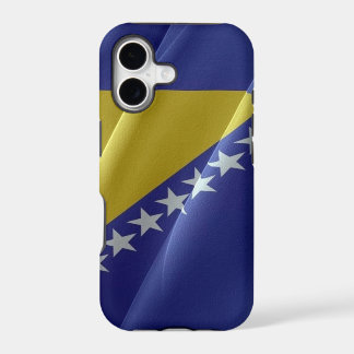Bandera ondeando Bosnia y Herzegovina -