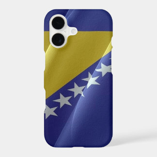 Bandera ondeando Bosnia y Herzegovina -
