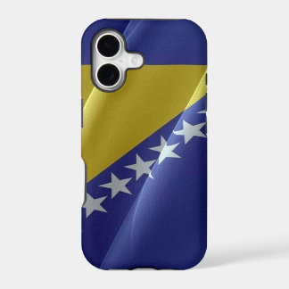 Bandera ondeando Bosnia y Herzegovina -
