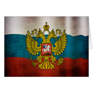 Bandera ondeando Rusia