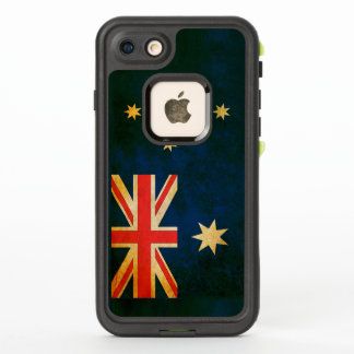 Bandera ondulada artística de Australia