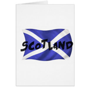 Bandera ondulada de Escocia