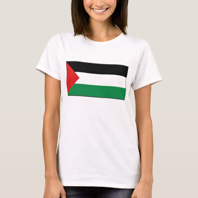Bandera Palestina x Mapa camiseta (Anverso)