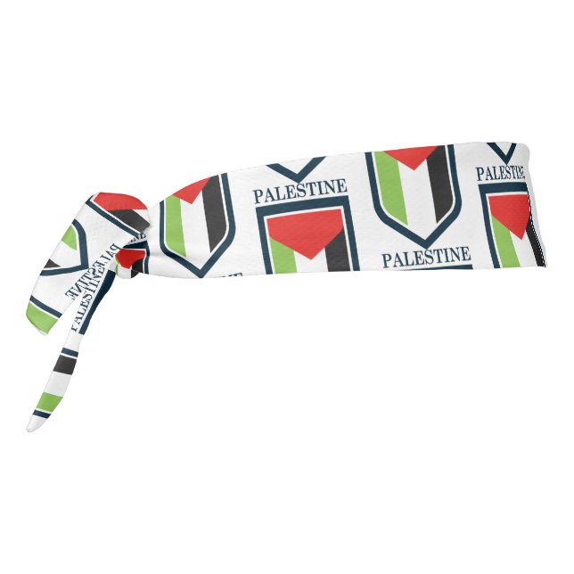 Bandera palestina y palestina (Girar 270)