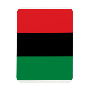 Bandera Panafricana Imán Foto Flexible