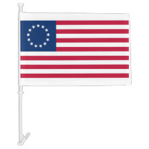 Bandera del coche de Betsy Ross