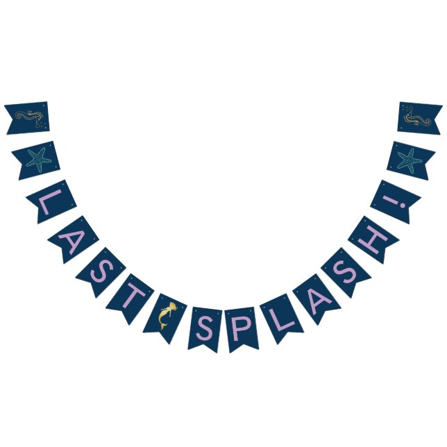 Bandera pasada de Bachelorette de la sirena del (Todo)