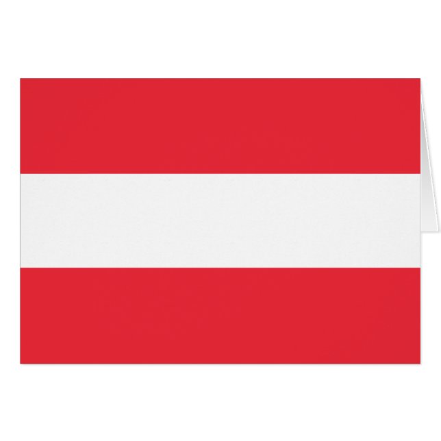 Bandera patriótica austríaca (Anverso (Horizontal))
