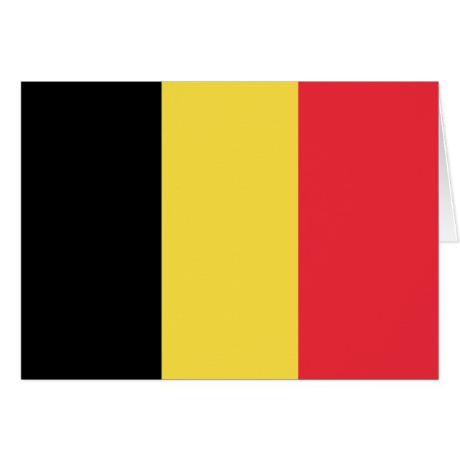 Bandera patriótica belga (Anverso (Horizontal))